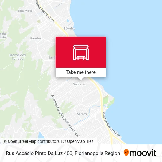 Rua Accácio Pinto Da Luz 483 map