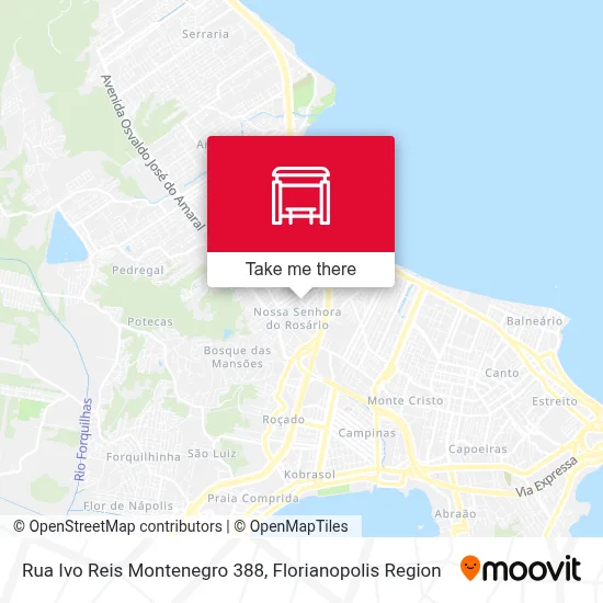 Rua Ivo Reis Montenegro 388 map
