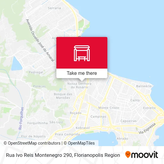 Rua Ivo Reis Montenegro 290 map