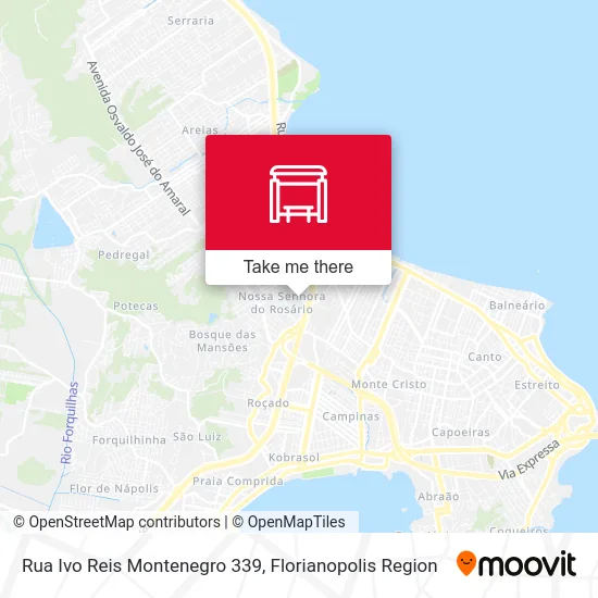 Rua Ivo Reis Montenegro 339 map
