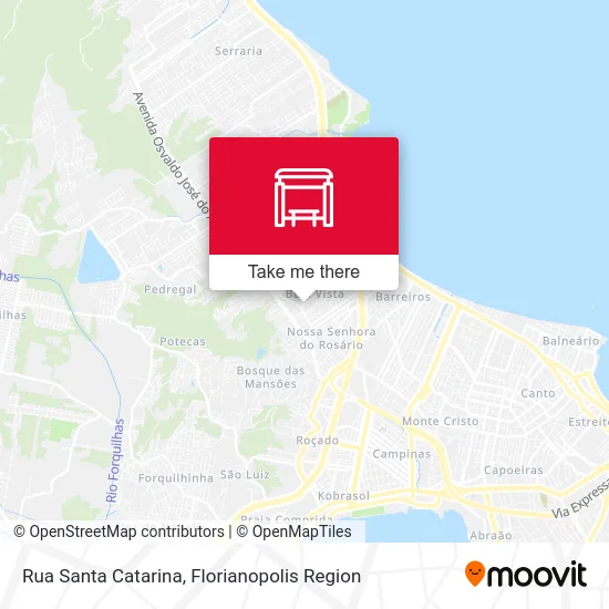 Rua Santa Catarina map