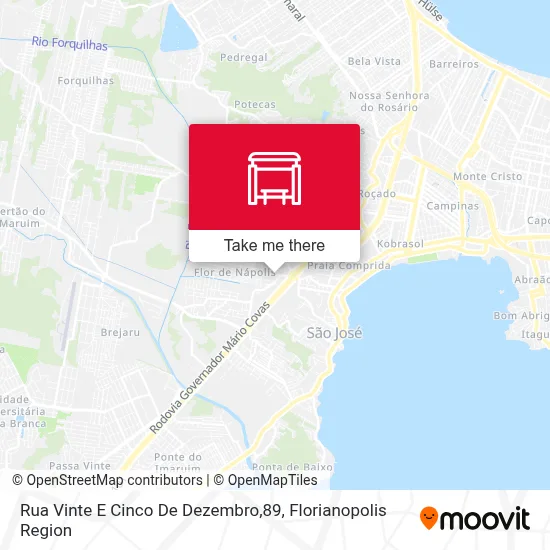 Rua Vinte E Cinco De Dezembro,89 map