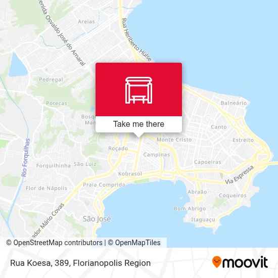Rua Koesa, 389 map