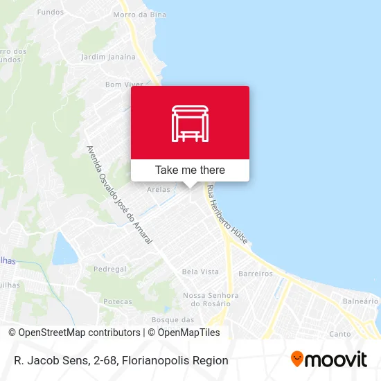 R. Jacob Sens, 2-68 map