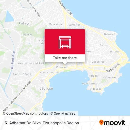 R. Adhemar Da Silva map