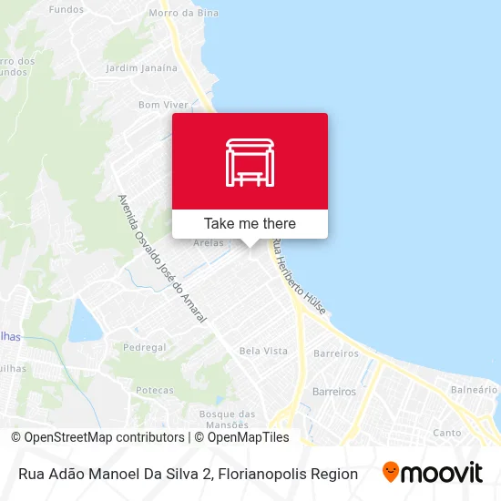 Rua Adão Manoel Da Silva 2 map