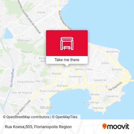 Rua Koesa,505 map