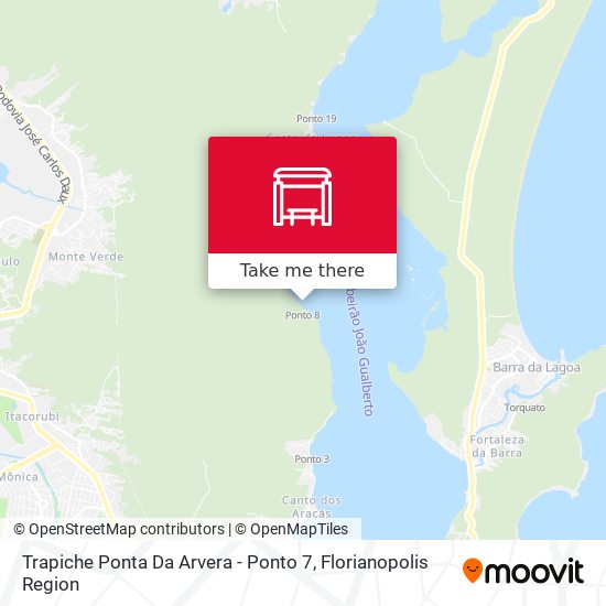 Mapa Trapiche Ponta Da Arvera - Ponto 7