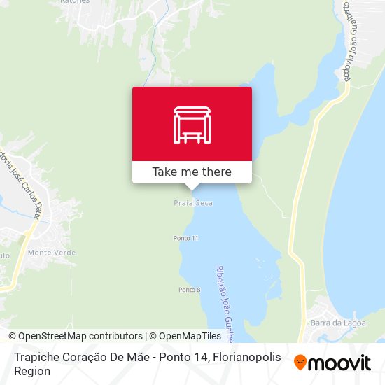 Trapiche Coração De Mãe - Ponto 14 map