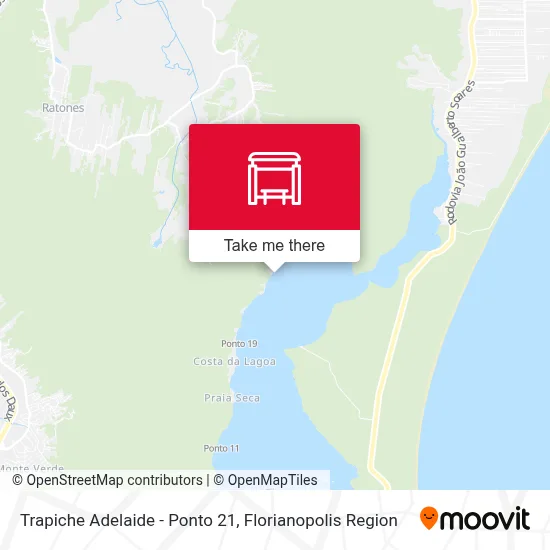 Trapiche Adelaide - Ponto 21 map