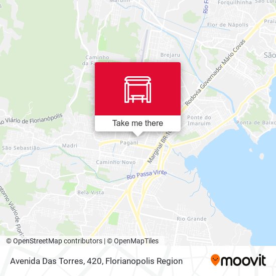 Avenida Das Torres, 420 map