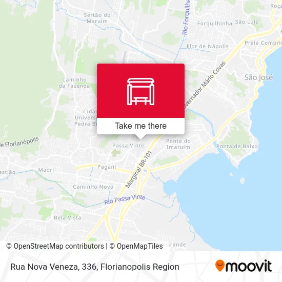 Rua Nova Veneza, 336 map