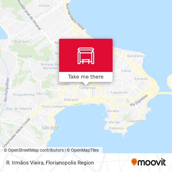 R. Irmãos Vieira map