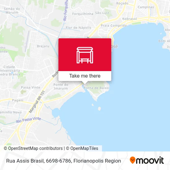 Rua Assis Brasil, 6698-6786 map