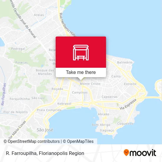 R. Farroupilha map