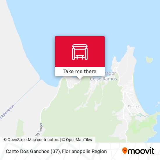 Canto Dos Ganchos (07) map