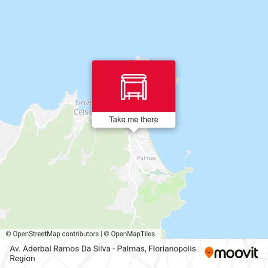 Av. Aderbal Ramos Da Silva - Palmas map