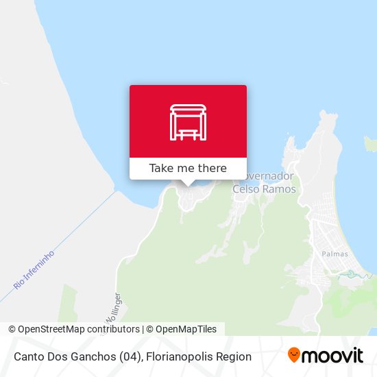 Canto Dos Ganchos (04) map