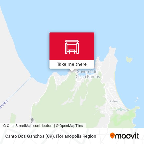 Canto Dos Ganchos (09) map