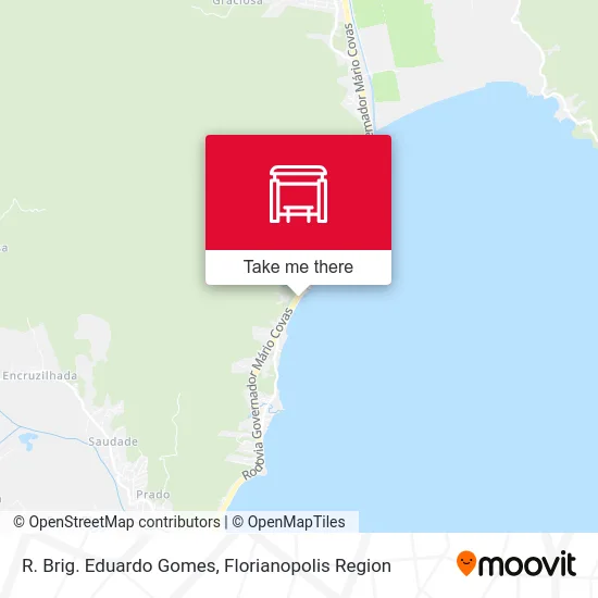 R. Brig. Eduardo Gomes map