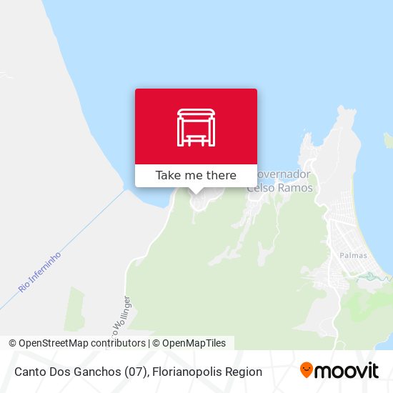 Canto Dos Ganchos (07) map