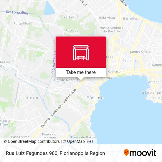 Rua Luiz Fagundes 980 map