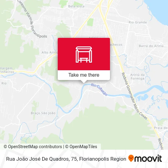 Rua João José De Quadros, 75 map
