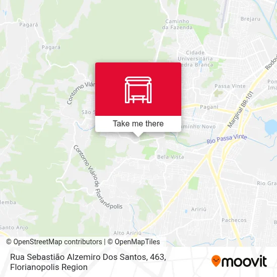 Rua Sebastião Alzemiro Dos Santos, 463 map