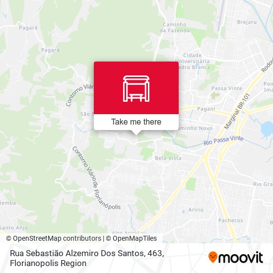 Rua Sebastião Alzemiro Dos Santos, 463 map