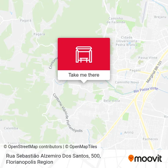Rua Sebastião Alzemiro Dos Santos, 500 map