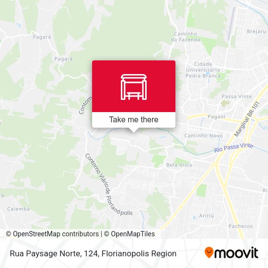 Rua Paysage Norte, 124 map