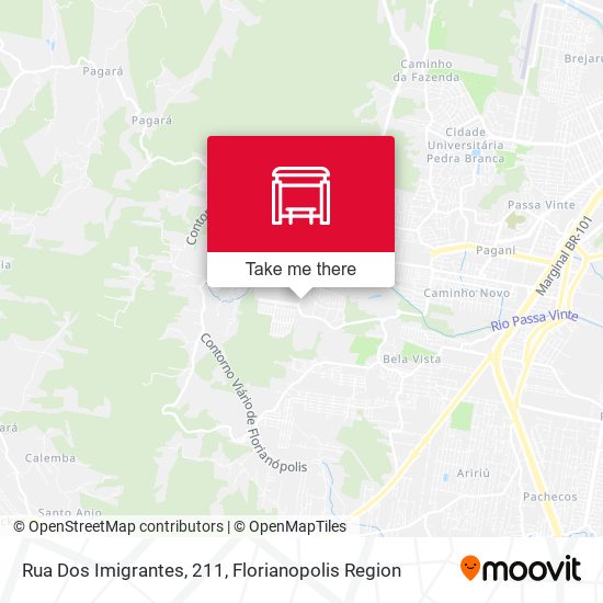 Rua Dos Imigrantes, 211 map
