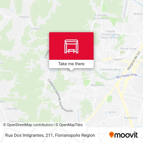 Rua Dos Imigrantes, 211 map