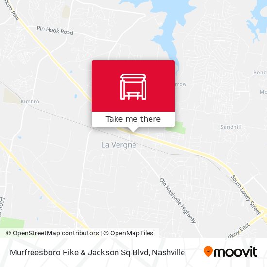 Murfreesboro Pike & Jackson Sq Blvd map