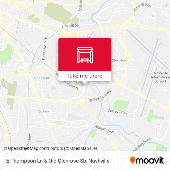 Mapa de E Thompson Ln & Old Glenrose Sb