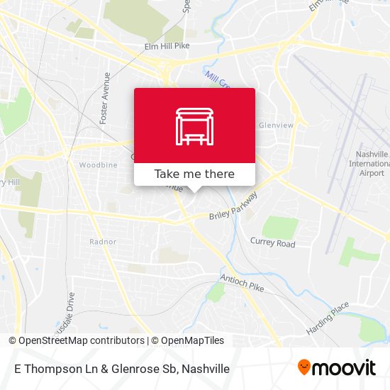 Mapa de E Thompson Ln & Glenrose Sb