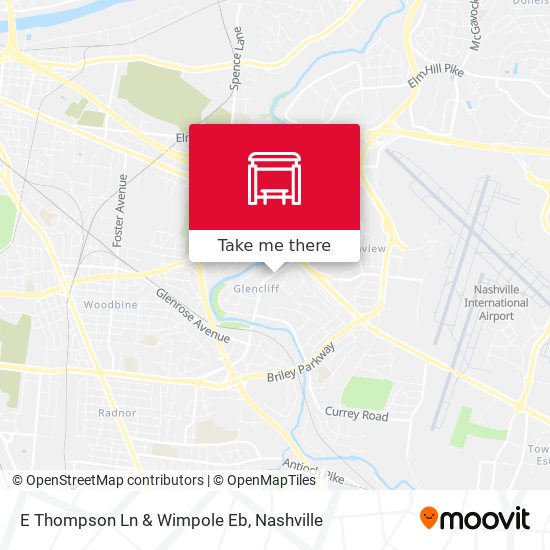 Mapa de E Thompson Ln & Wimpole Eb