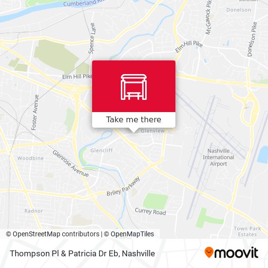 Thompson Pl & Patricia Dr Eb map