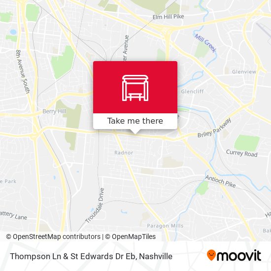 Thompson Ln & St Edwards Dr Eb map