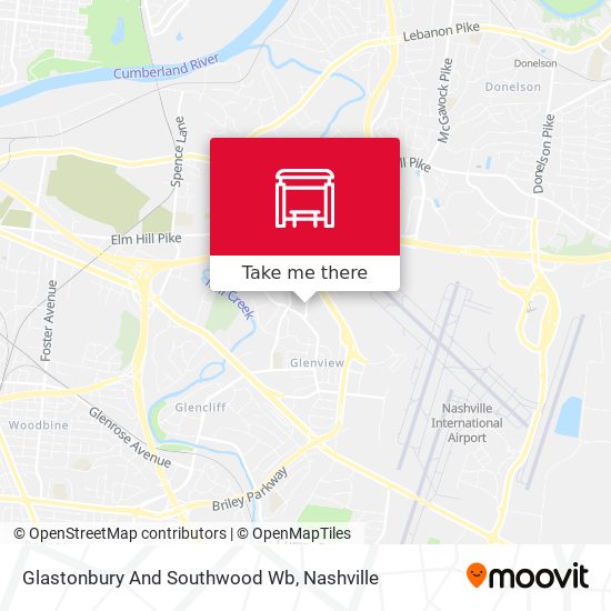 Mapa de Glastonbury And Southwood Wb