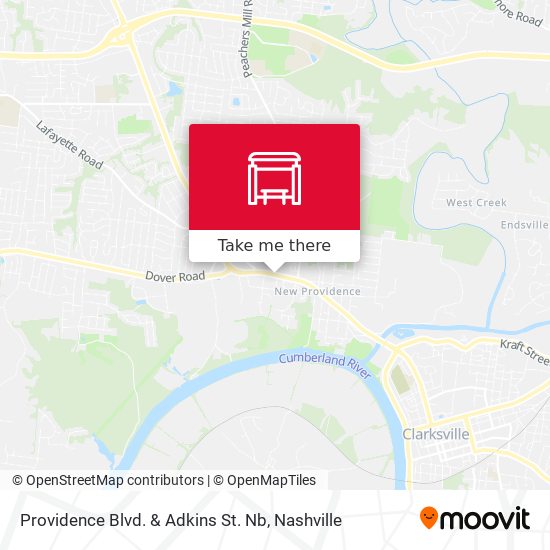 Mapa de Providence Blvd. & Adkins St. Nb