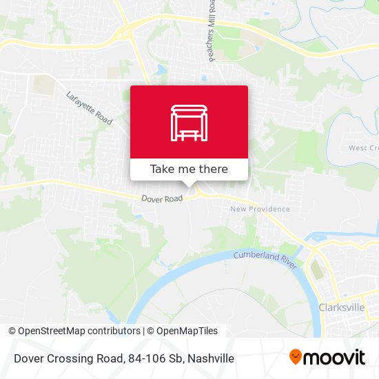 Dover Crossing Road, 84-106 Sb map
