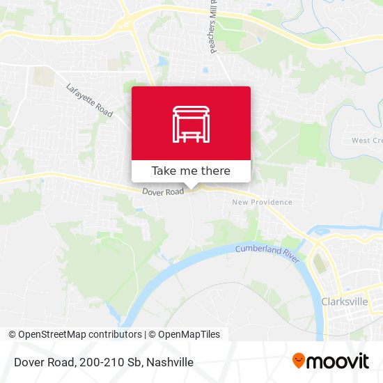 Mapa de Dover Road, 200-210 Sb