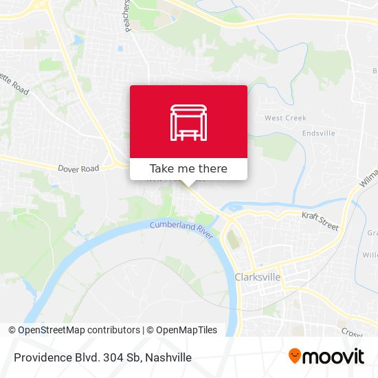 Providence Blvd. 304 Sb map