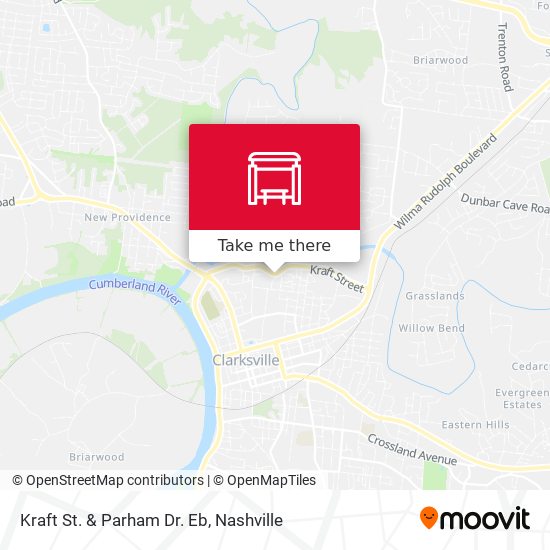 Kraft St. & Parham Dr. Eb map