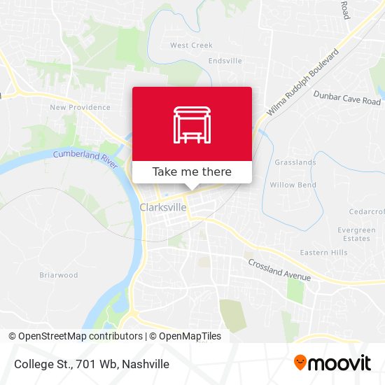 Mapa de College St., 701 Wb