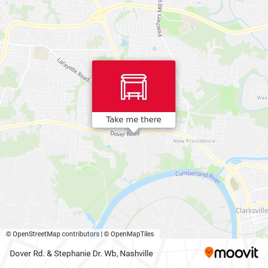 Mapa de Dover Rd. & Stephanie Dr. Wb