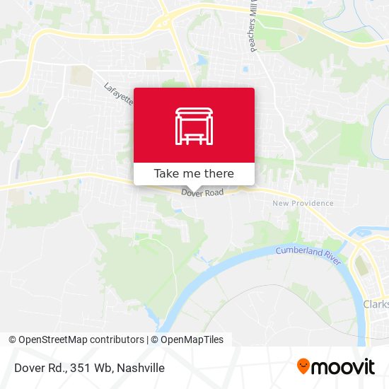Mapa de Dover Rd., 351 Wb