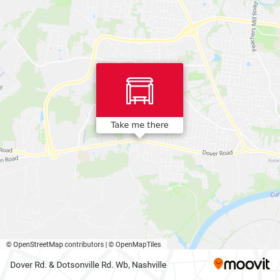 Dover Rd. & Dotsonville Rd. Wb map