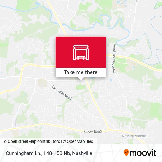 Cunningham Ln., 148-158 Nb map